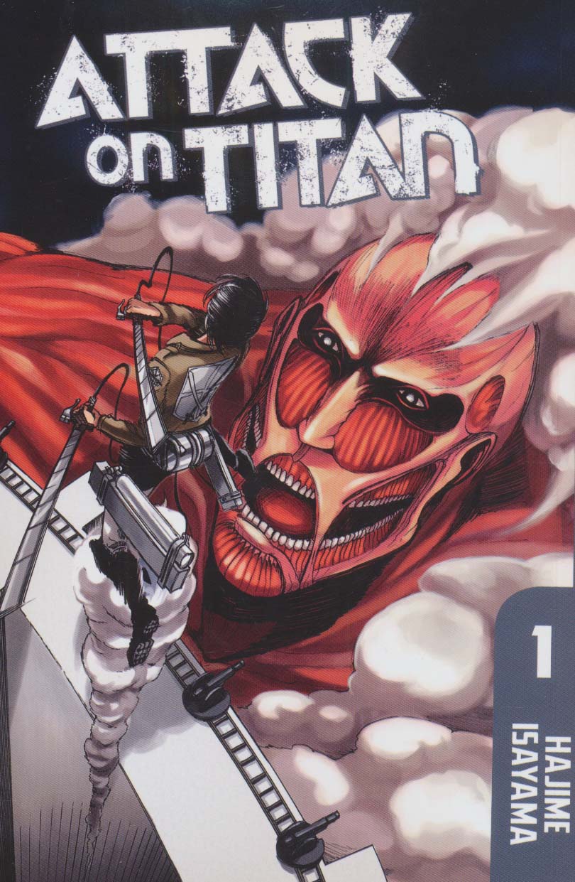 مانگا 1 (ATTACK ON TITAN:حمله به تایتان)،(کمیک استریپ)،(زبان اصلی،انگلیسی)