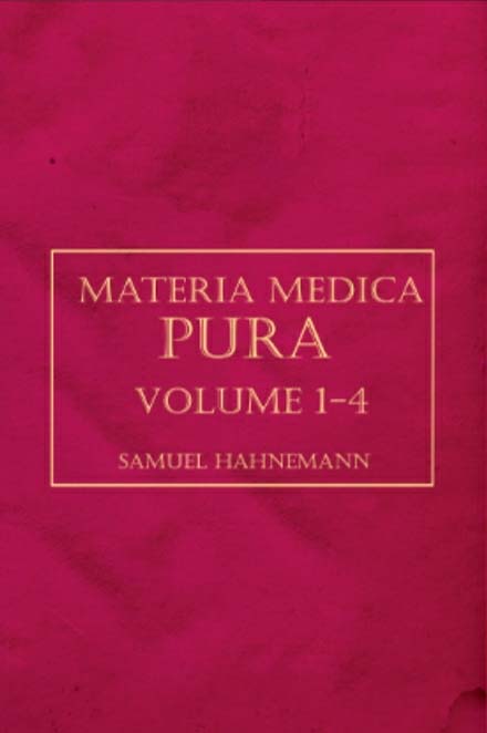 متریا مدیکا پیورا (MATERIA MEDICA PURA VOLUME 1-4)،(انگلیسی)،(تک زبانه،4جلدی،باقاب)