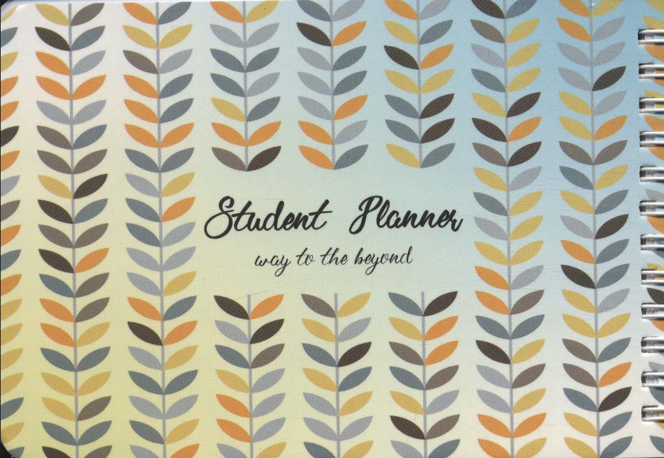 دفترچه یادداشت student planner (کد 501)،(سیمی)