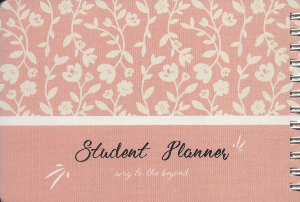 دفترچه یادداشت student planner (کد 502)،(سیمی)