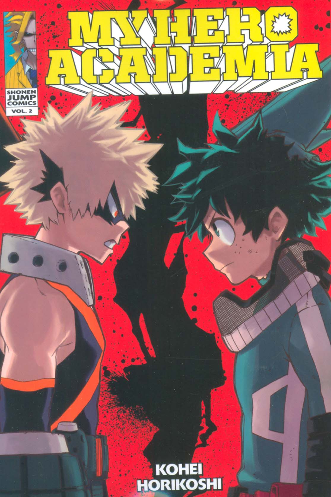 مانگا 2 (MY HERO ACADEMIA:آکادمی قهرمان من)،(کمیک استریپ)،(زبان اصلی،انگلیسی)