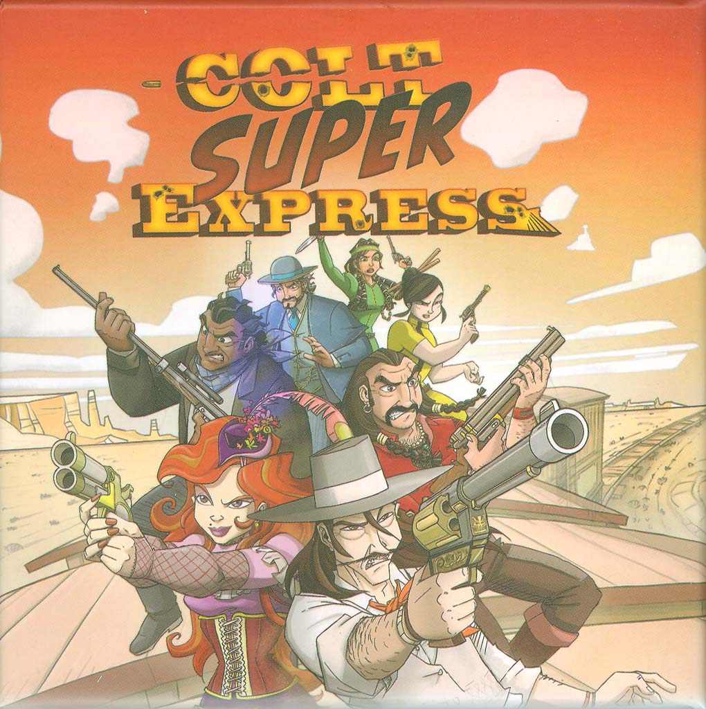 بسته بازی کارتی دزدی تیز و بز (COLT SUPER EXPRESS)،(باجعبه)