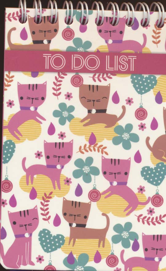 دفترچه یادداشت لیست کارهای من (TO DO LIST،کد 0901)،(سیمی)