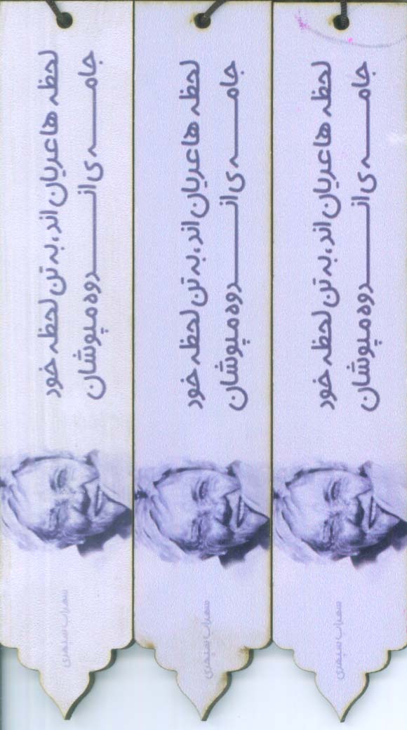 مجموعه نشانه کتاب (بوک مارک،کد N42)،(3عددی،چوبی)