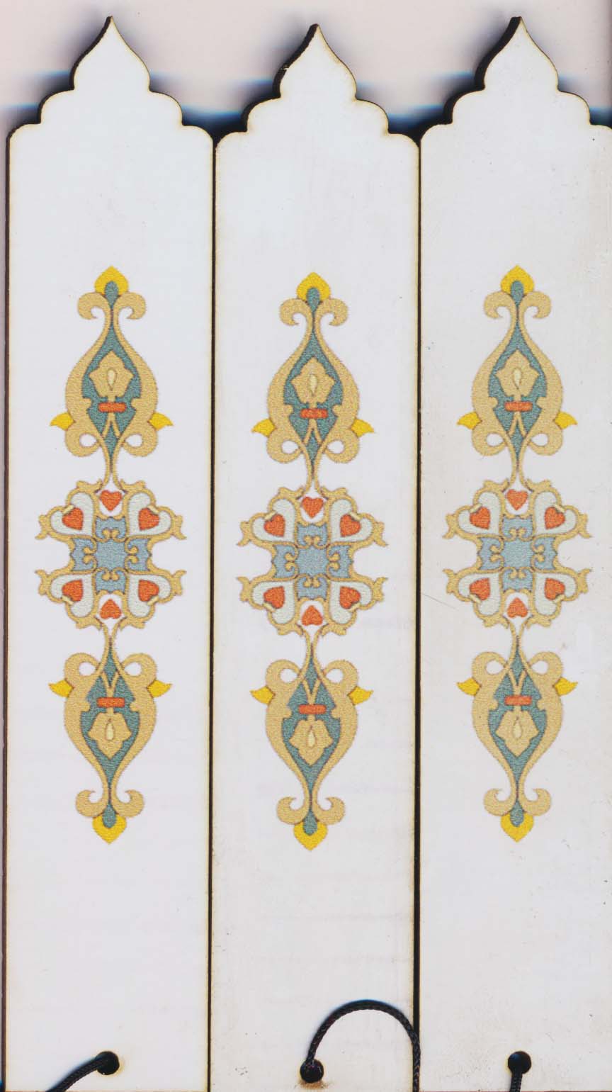 مجموعه نشانه کتاب (بوک مارک،کد N82)،(3عددی،چوبی)