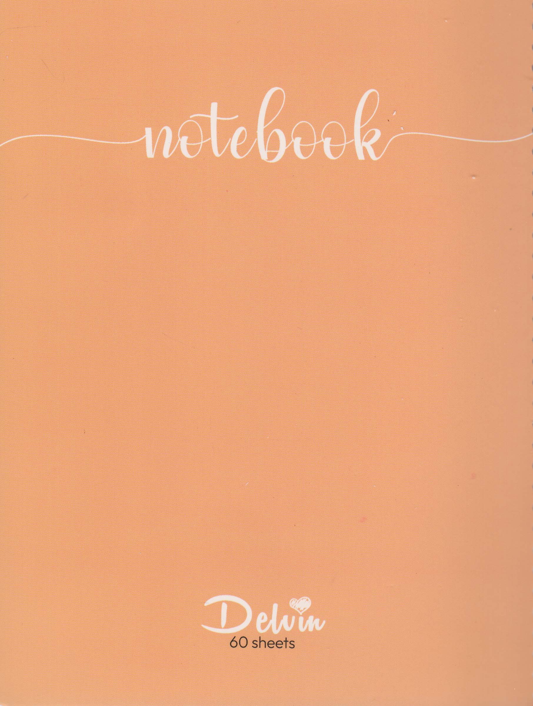 دفتر 60 برگ (4طرح،کد0201)،(سیمی)