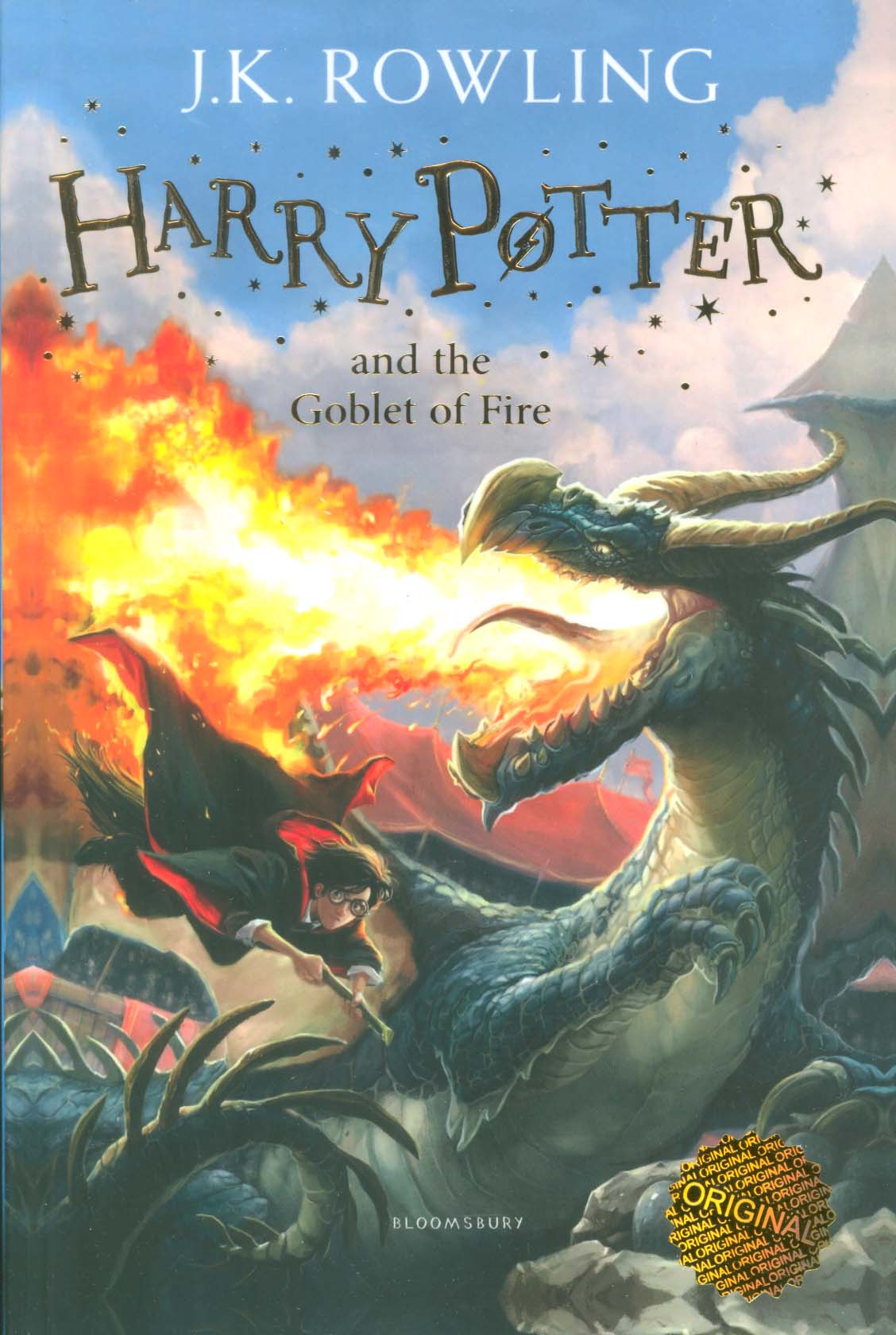 HARRY POTTER AND THE GOBLET OF FIRE 4:هری پاتر و جام آتش 4 (زبان اصلی،انگلیسی)