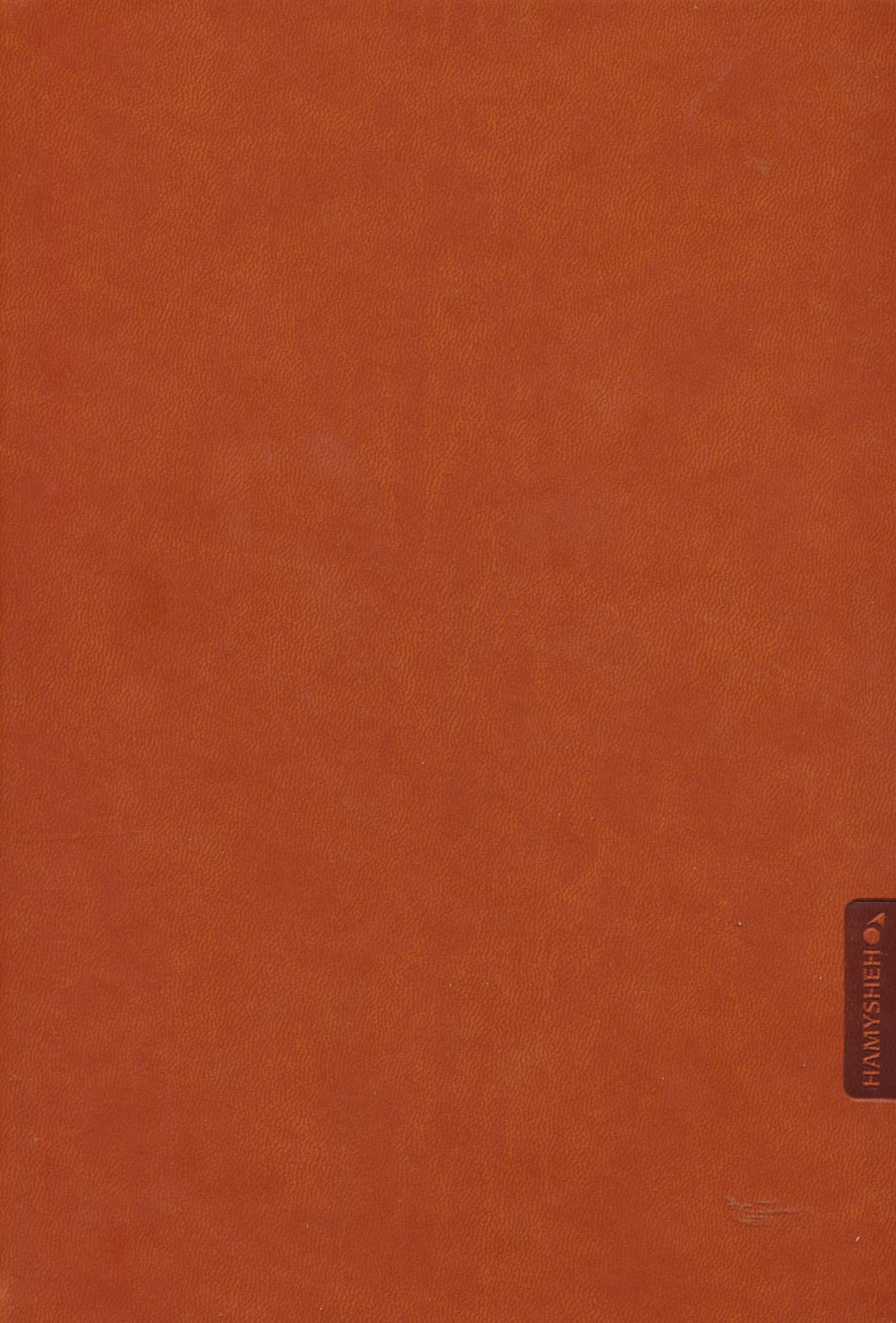 دفتر خط دار عسلی (طرح BOTTICELLI،کد 262)،(چرم،لب طلایی،پلاکدار)