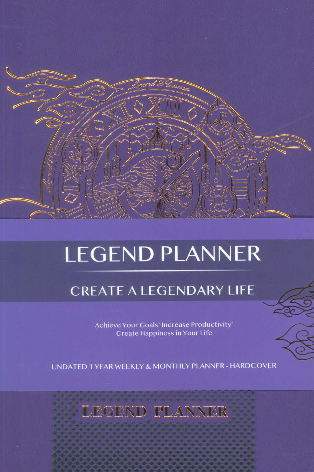 دفتر برنامه ریزی (پلنر لجند LEGEND PLANNER،بنفش)