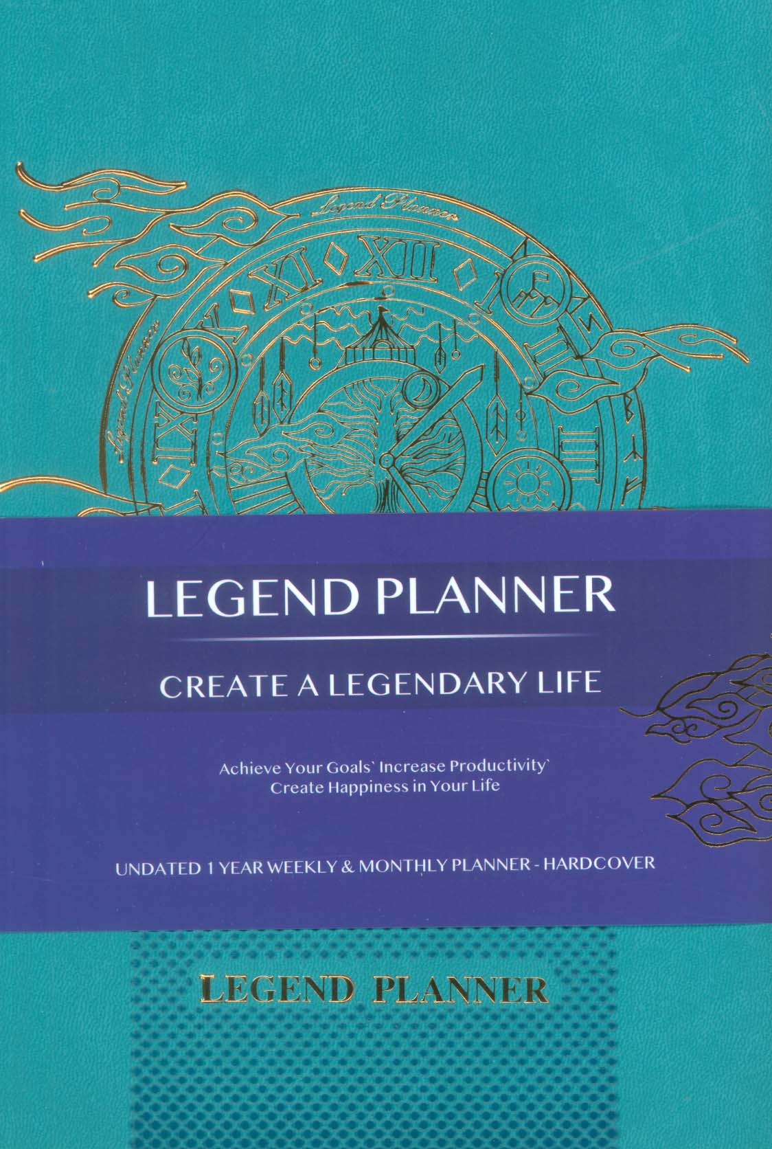 دفتر برنامه ریزی (پلنر لجند LEGEND PLANNER،آبی)