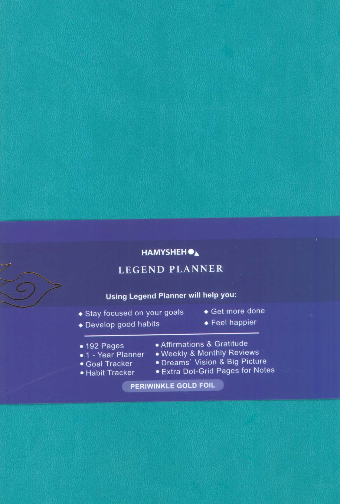 دفتر پلنر لجند (LEGEND PLANNER،آبی)