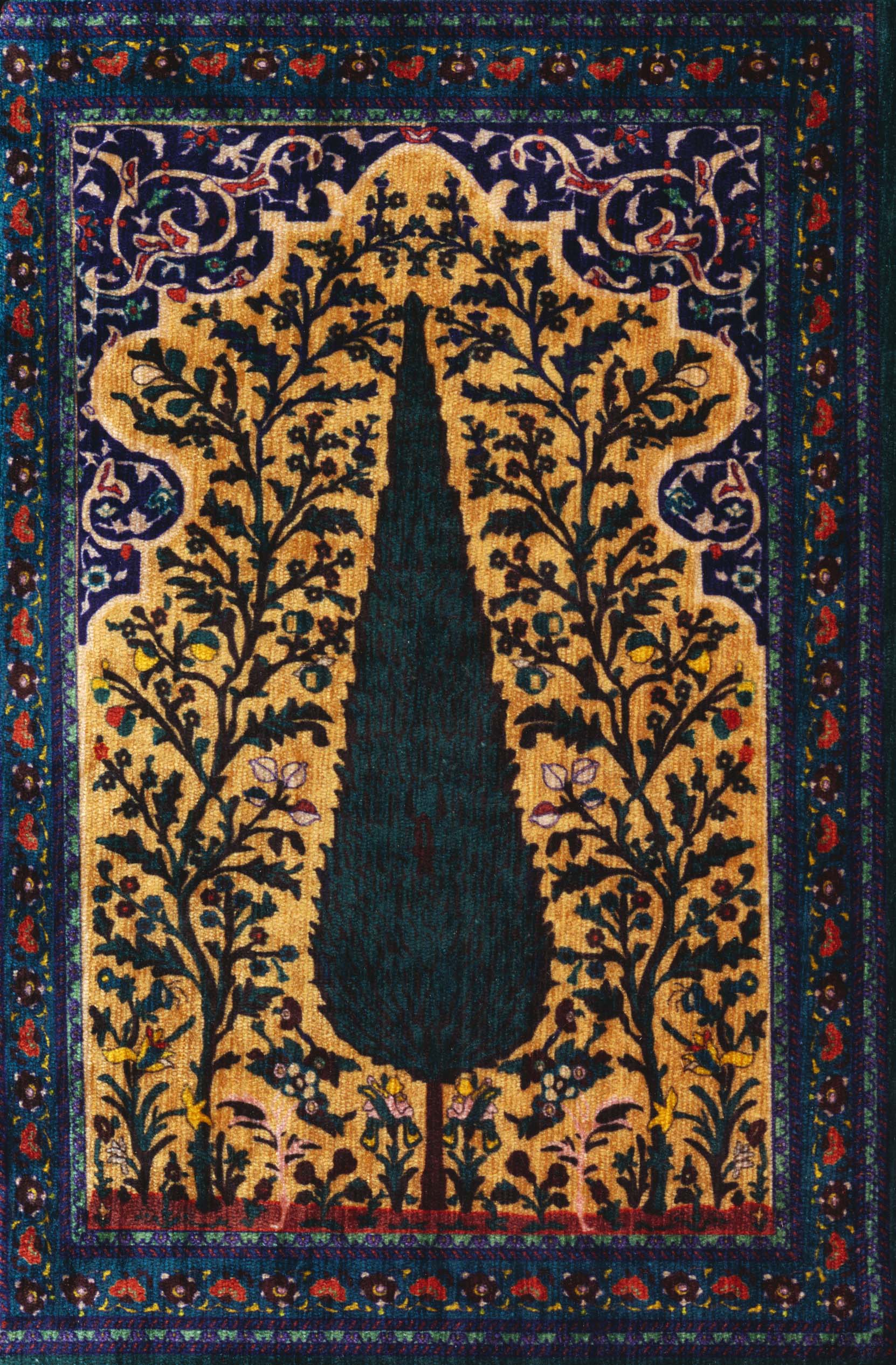 دفتر خط دار مخملی قدیما (کد RA-135)