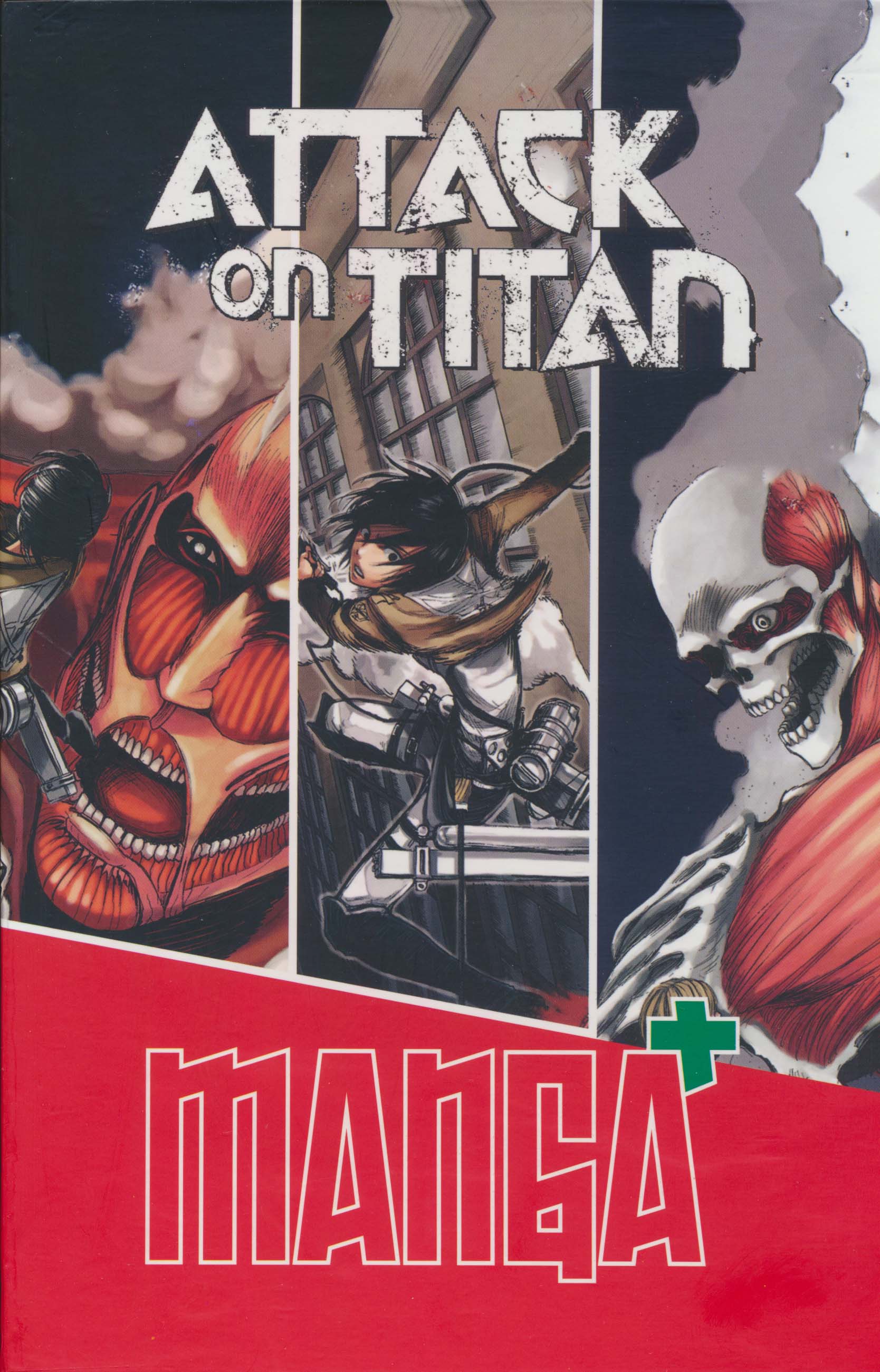 مجموعه مانگا پلاس انگلیسی حمله به تایتان (ATTACK ON TITAN)،(جلد1تا3،کمیک استریپ)،(3جلدی،باقاب)