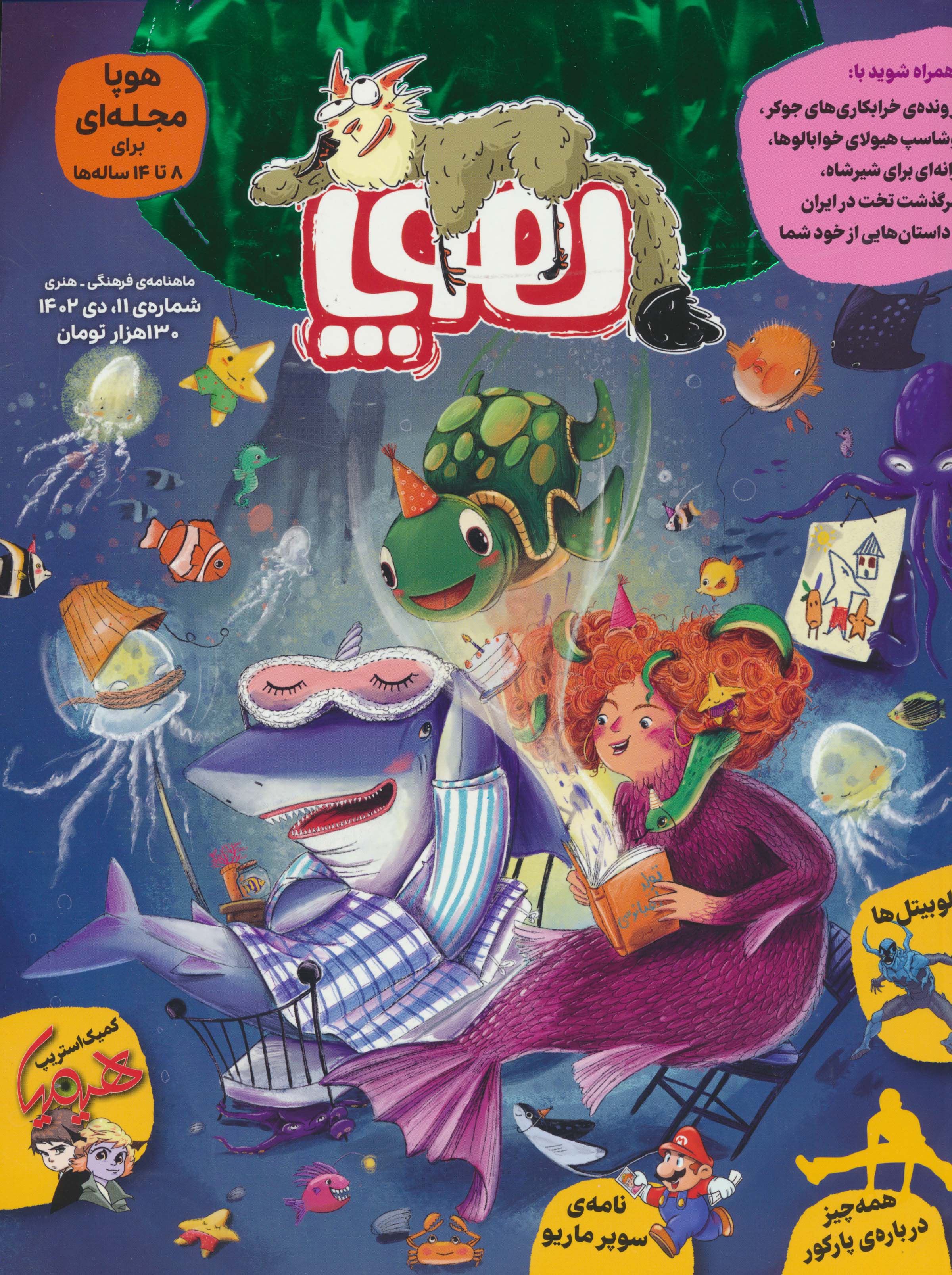 مجله ی هوپا 11 (گلاسه)