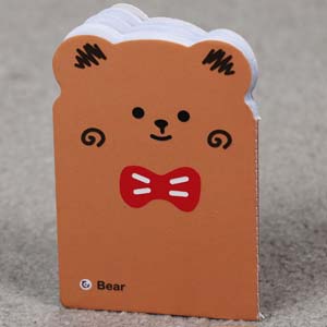 دفترچه یادداشت حیوانات بانمک (خرس قهوه ای،کد 12006)