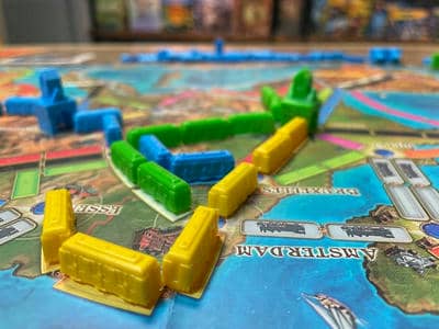 بسته بازی کارتی تیکت تو راید اروپا (TICKET TO RIDE EUROPE)،(باجعبه)