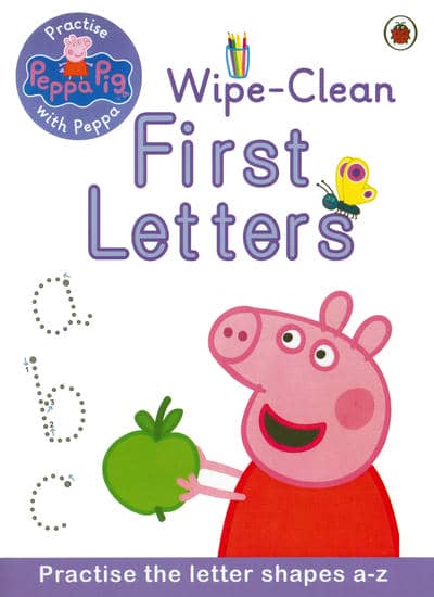 WIPE CLEAN (FIRST LETTERS):آموزش حروف انگلیسی (زبان اصلی،انگلیسی)