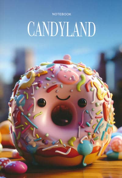 دفتر یادداشت خط دار  (CANDYLAND،کد 509)