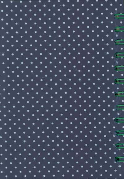 دفتر پارچه ای بدون خط (قدیما کد 555)،(سیمی)