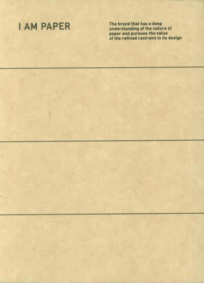دفتر یادداشت بی خط I AM PAPER (گرافت،کد 008)