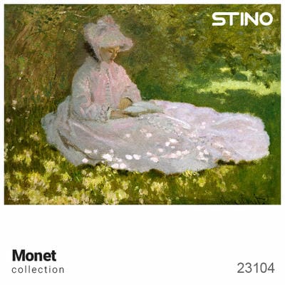 پازل شیشه ای استینو 500 تکه طرح مونه (کد 23104)،(باجعبه)