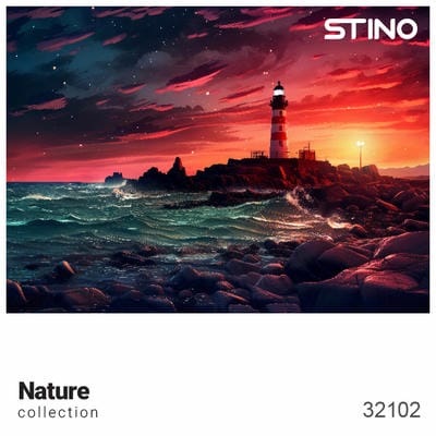 پازل شیشه ای استینو 500 تکه طرح طبیعت (کد 32102)،(باجعبه)