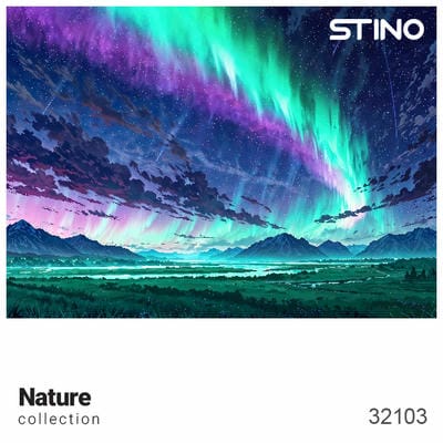 پازل شیشه ای استینو 500 تکه طرح طبیعت (کد 32103)،(باجعبه)