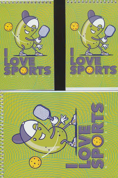 دفترچه فانتزی طرح پدل،کد 1250 (3جلدی،سیمی)