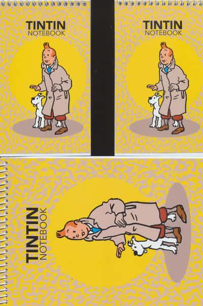 دفترچه فانتزی طرح تن تن،کد 1248 (3جلدی،سیمی)