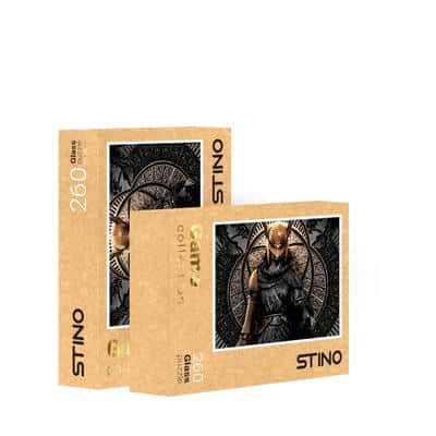 پازل شیشه ای استینو 260 تکه طرح بازی (کد 50102)،(باجعبه)