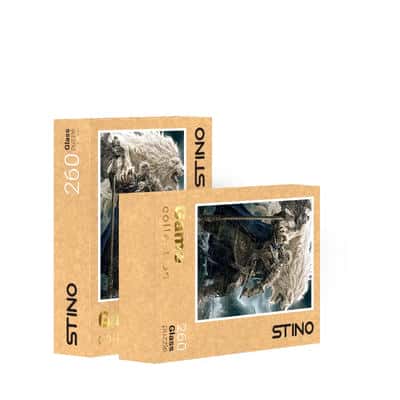 پازل شیشه ای استینو 260 تکه طرح بازی (کد 50104)،(باجعبه)