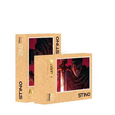 پازل شیشه ای استینو 260 تکه طرح انیمه (کد 80108 )،(باجعبه)