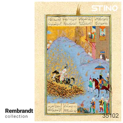 پازل شیشه ای استینو 260 تکه طرح شاهنامه (کد 35102)،(باجعبه)