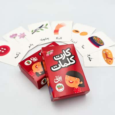فلش کارت کلمات (35عددی،باجعبه)
