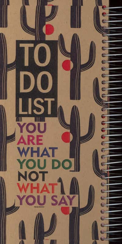 دفتر یادداشت خط دار (TO DO LIST،کد 208)،(سیمی)