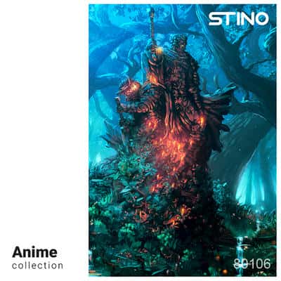 پازل شیشه ای استینو 260 تکه طرح انیمه (کد 80106)،(باجعبه)