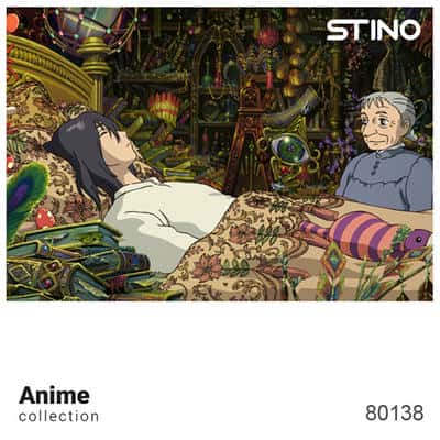 پازل شیشه ای استینو 260 تکه طرح انیمه (کد 80138)،(باجعبه)