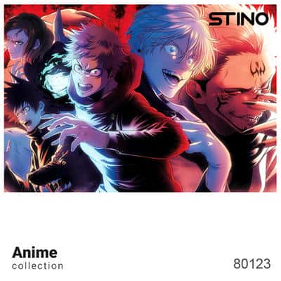 پازل شیشه ای استینو 260 تکه طرح انیمه (کد 80123)،(باجعبه)