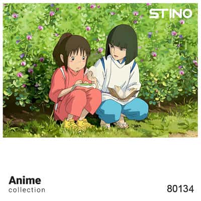 پازل شیشه ای استینو 260 تکه طرح انیمه (کد 80134)،(باجعبه)