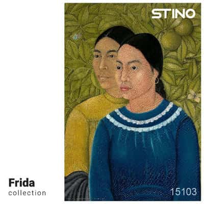 پازل شیشه ای استینو 260 تکه طرح فریدا (کد 15103)،(باجعبه)