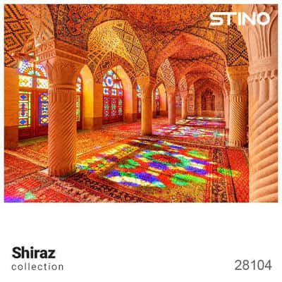پازل شیشه ای استینو 260 تکه طرح شیراز (کد 28104)،(باجعبه)