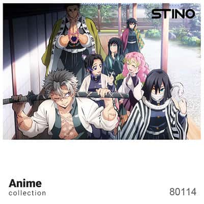 پازل شیشه ای استینو 260 تکه طرح انیمه (کد 80114)،(باجعبه)