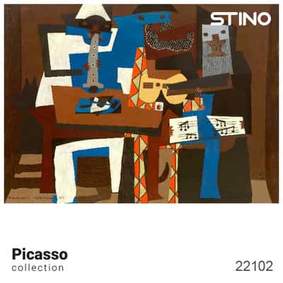 پازل شیشه ای استینو 260 تکه طرح پیکاسو (کد 22102)،(باجعبه)