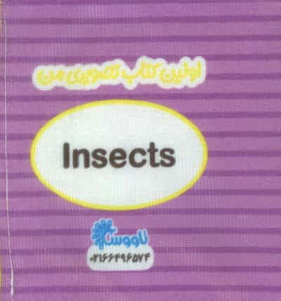 اولین کتاب تصویری من (حشره ها)،(2زبانه)