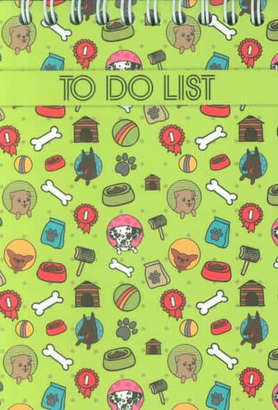 دفترچه یادداشت لیست کارهای من A6 (TO DO LIST،چند طرح)،(سیمی)