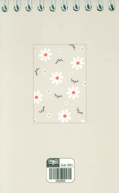 دفترچه یادداشت لیست کارهای من A6 (TO DO LIST،چند طرح)،(سیمی)