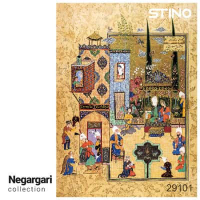 پازل شیشه ای استینو 500 تکه طرح نگارگری (کد 29101)