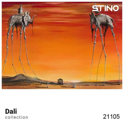 پازل شیشه ای استینو 260 تکه طرح دالی (کد 21105)،(باجعبه)