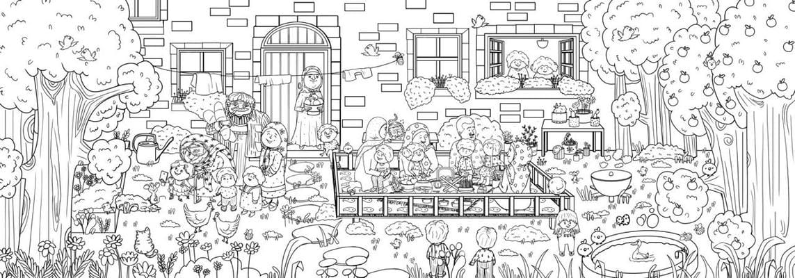 رنگ آمیزی بزرگ من (عید نوروز)،(متری)