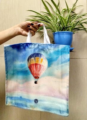 کیف پارچه ای قدیما 32*32 (کد KH-703)،(چند طرح)